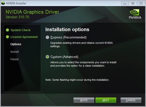 install nvidia graphics