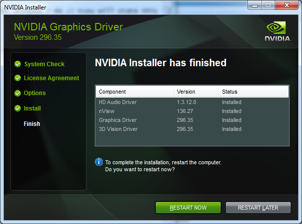 install nvidia graphics